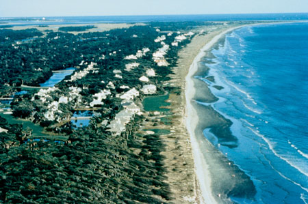 
Charleston’s Atlantic coastline
